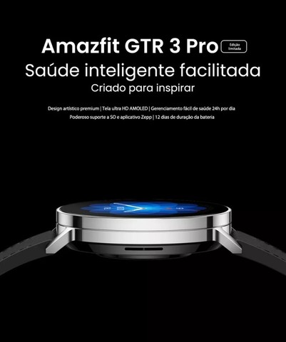 Xiaomi Amazfit GTR 3 Pro Edição Limitada Versão Global  - Foto 4