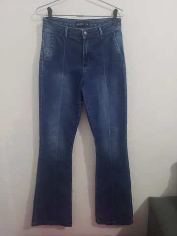 Calça jeans feminina flare da alk jeans