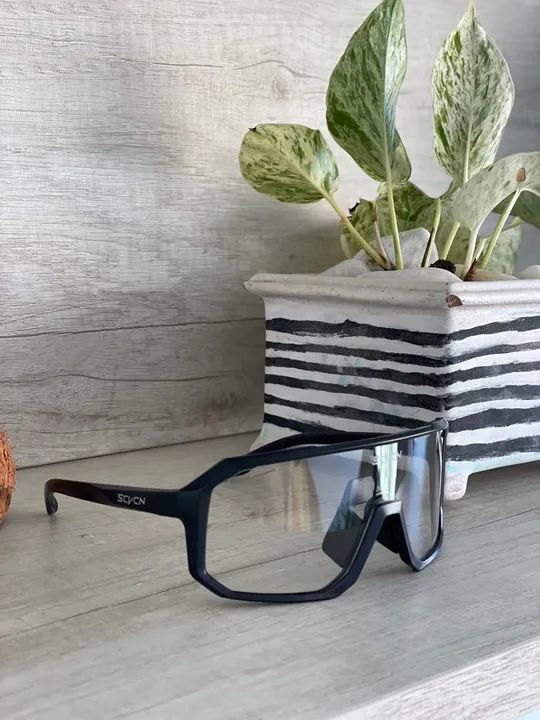 Óculos Esportivo Fotocromático Transparente para Cilcismo, Corrida   - Foto 4