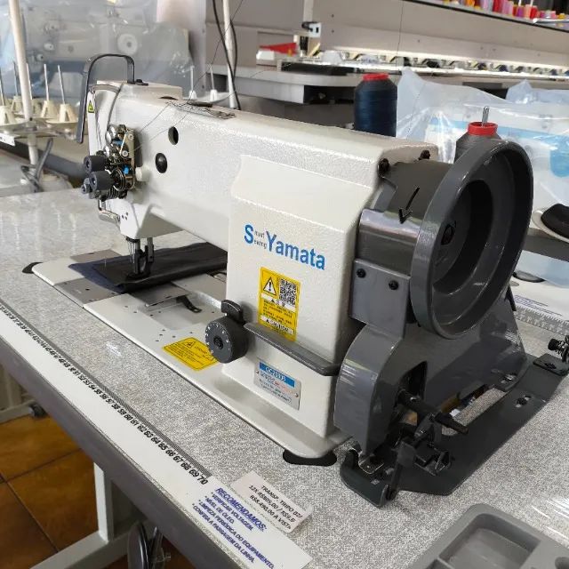 Maquina Transporte Triplo 02 Agulhas p/ Estofaria  - Foto 5