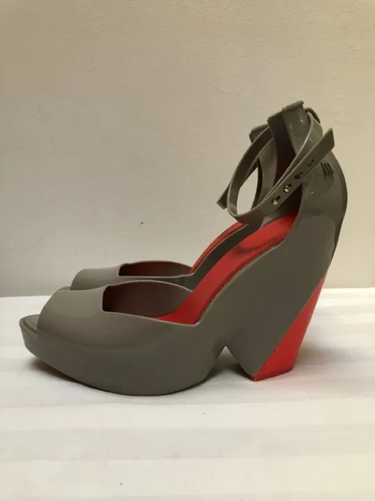 Melissa Floret cinza e laranja 39/40