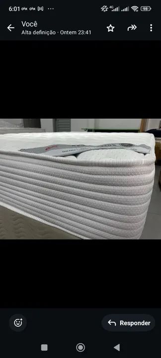 Cama Box Casal - Novo castor revolution New pocket - Foto 3