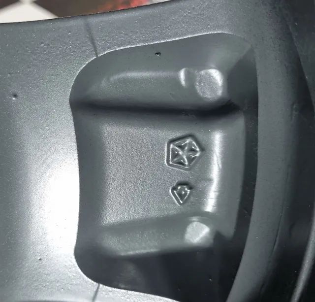 Jogo de rodas aro 17 Fiat Freemont Dodge Journey originais 5x127 + Pintura Nova  - Foto 12
