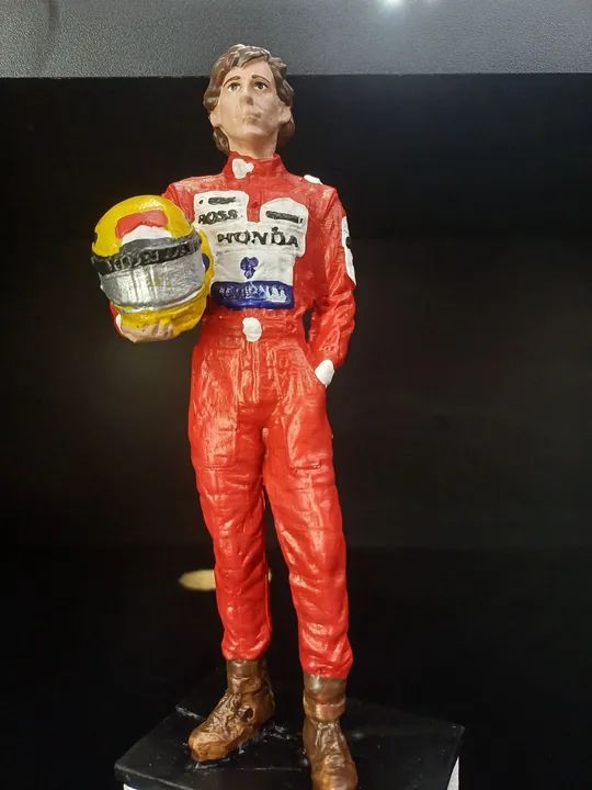 Airton Senna ídolo Fórmula 1 Colecionador  