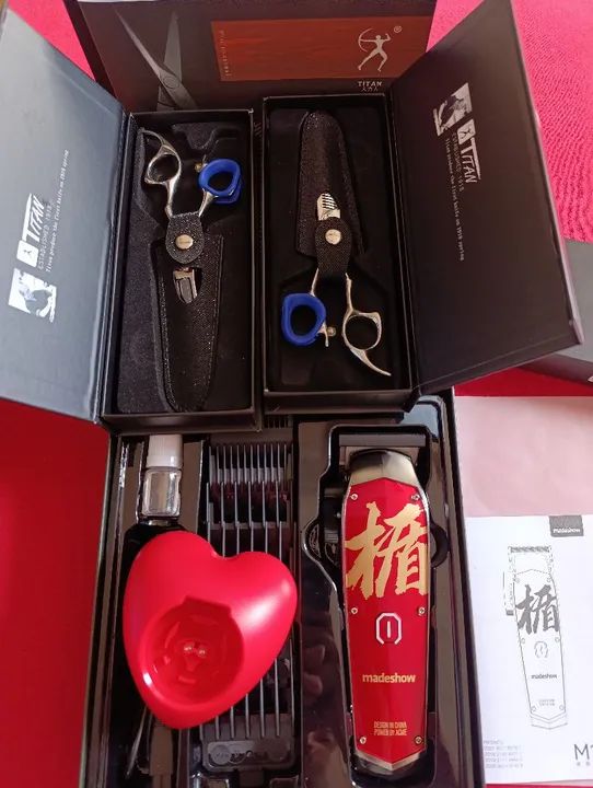 Máquina de Cortar Cabelo Profissional MadeShow - Titan - Foto 5