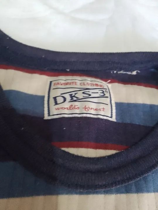 Camisa D.K.S.-3. Importada  G  excelente estado - Foto 2