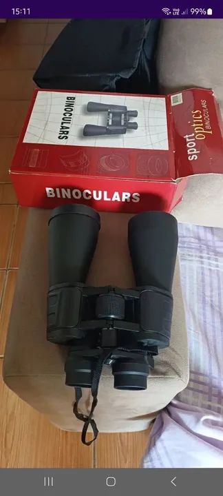 Binóculos Infantis - Novos e Amarelos