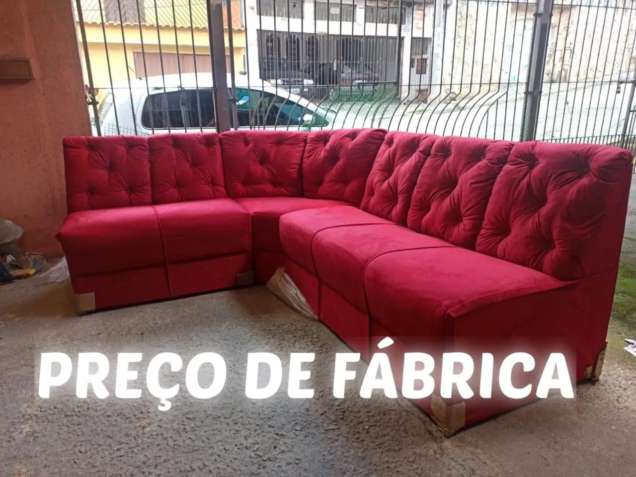 SOFA DE CANTO NOVO FRETE GRÁTIS 64861553077889120