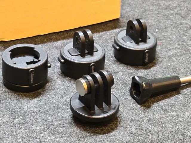 Adaptador magnético quick release Ulanzi GoPro rápido acessório conjunto 3 em 1 - Foto 5