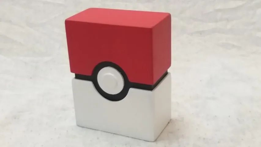 Caixa para cartas Pokémon 3D