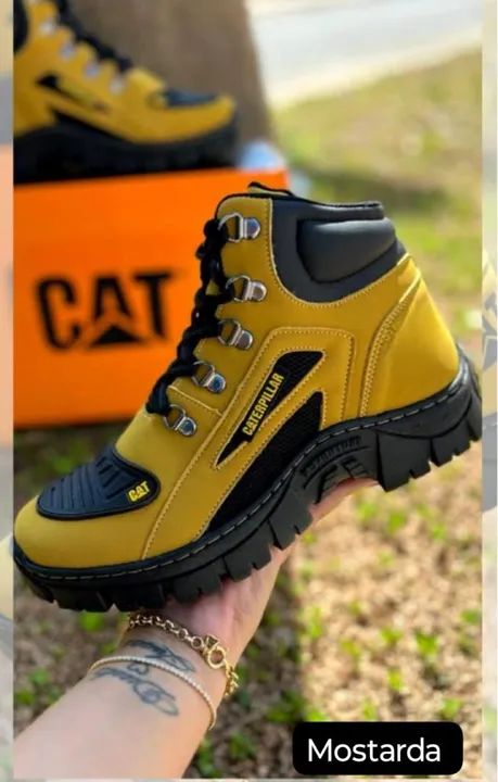 Bota Cat Entrega Grátis (Costurada) 