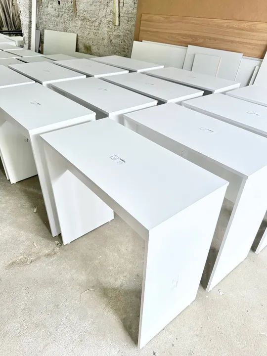 ESCRIVANINHA A PRONTA ENTREGA BRANCA 100% MDF - Foto 2
