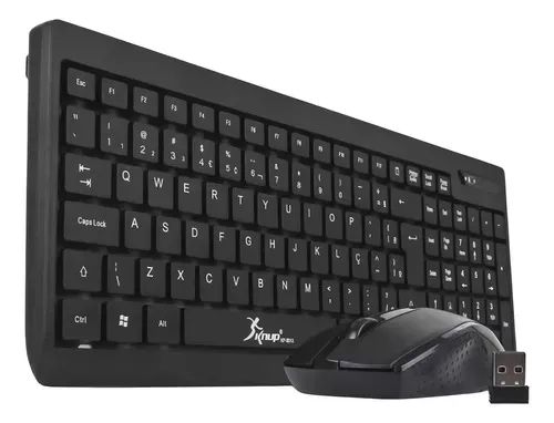 Kit Teclado Mouse Sem Fio Wireless 2.4ghz G Multimídia Escritório  - Loja Natan Abreu 