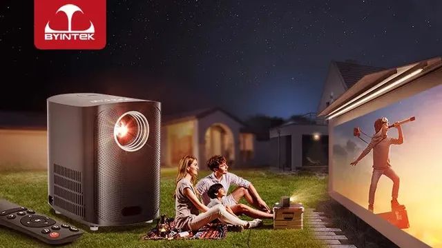 Projetor Android Byintek X20 Wi-fi, Aplicativos, Bluetooth, Caixa de som  - Foto 2