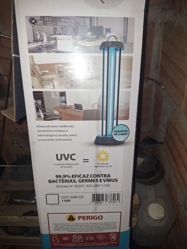 Luz uv matadora de germes higienizadora  - Foto 4