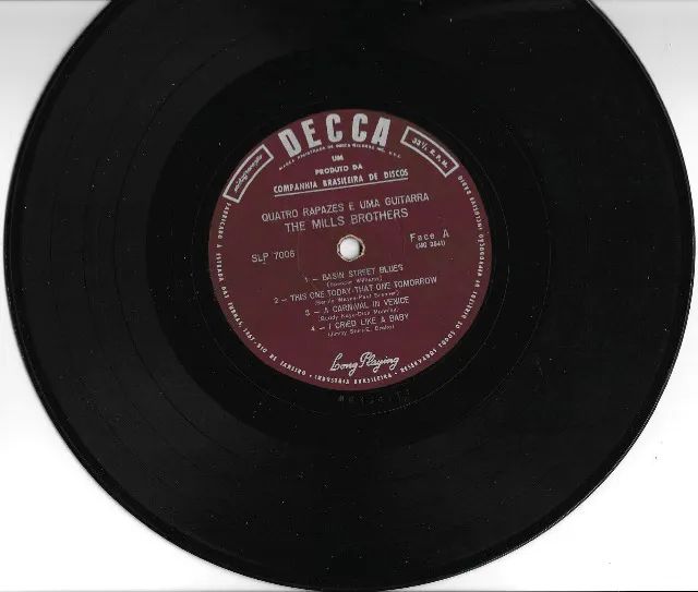 Vinil The Mills Brothers Quatro Rapazes e uma Guitarra - Foto 3