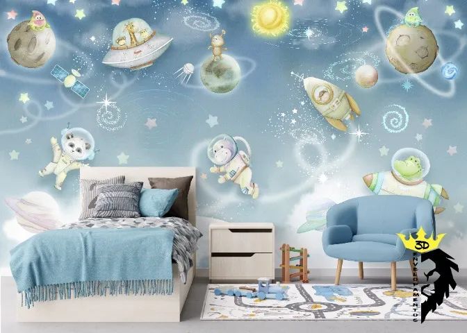 Papel de parede infantil - Foto 5