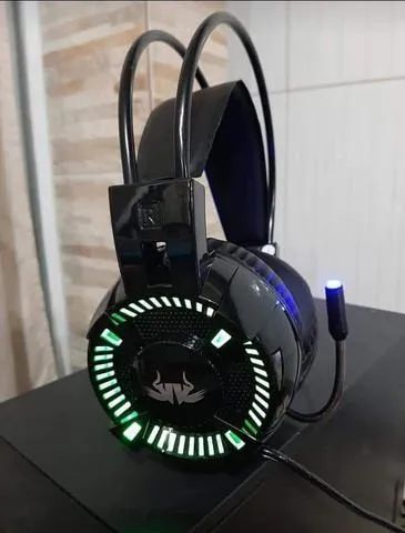 Headset Gamer Knup, Drivers 40mm, 7.1 Sorround, LED - KP-464