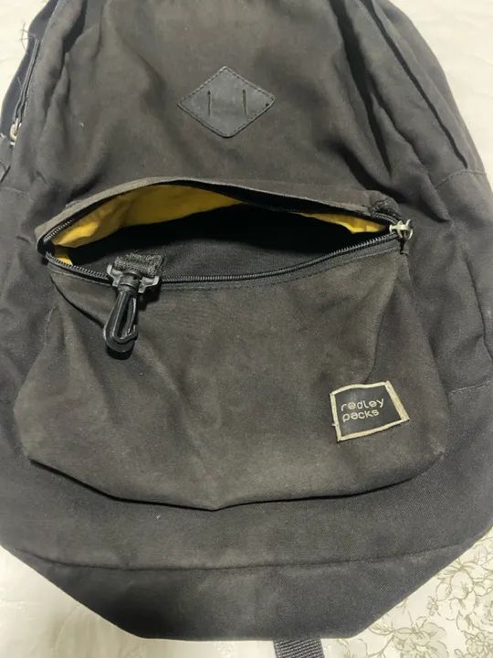 Mochila Preta Redley Peck's - Foto 4