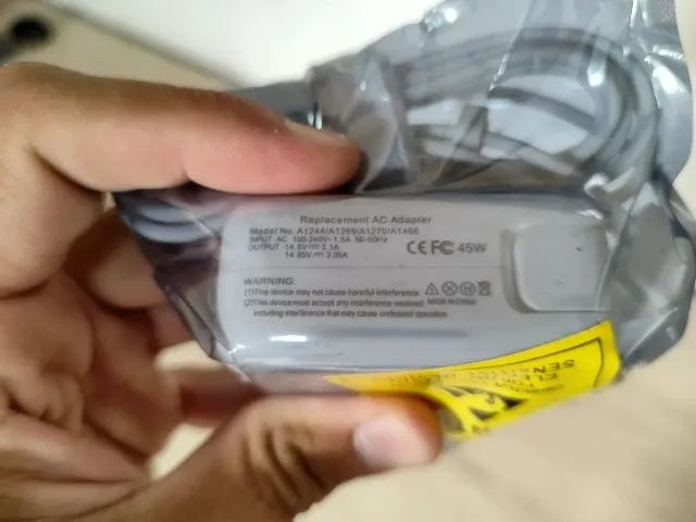 Fonte Carregador Para Notebook Apple Magsafe2 45w Compatível (Usado) - Foto 2