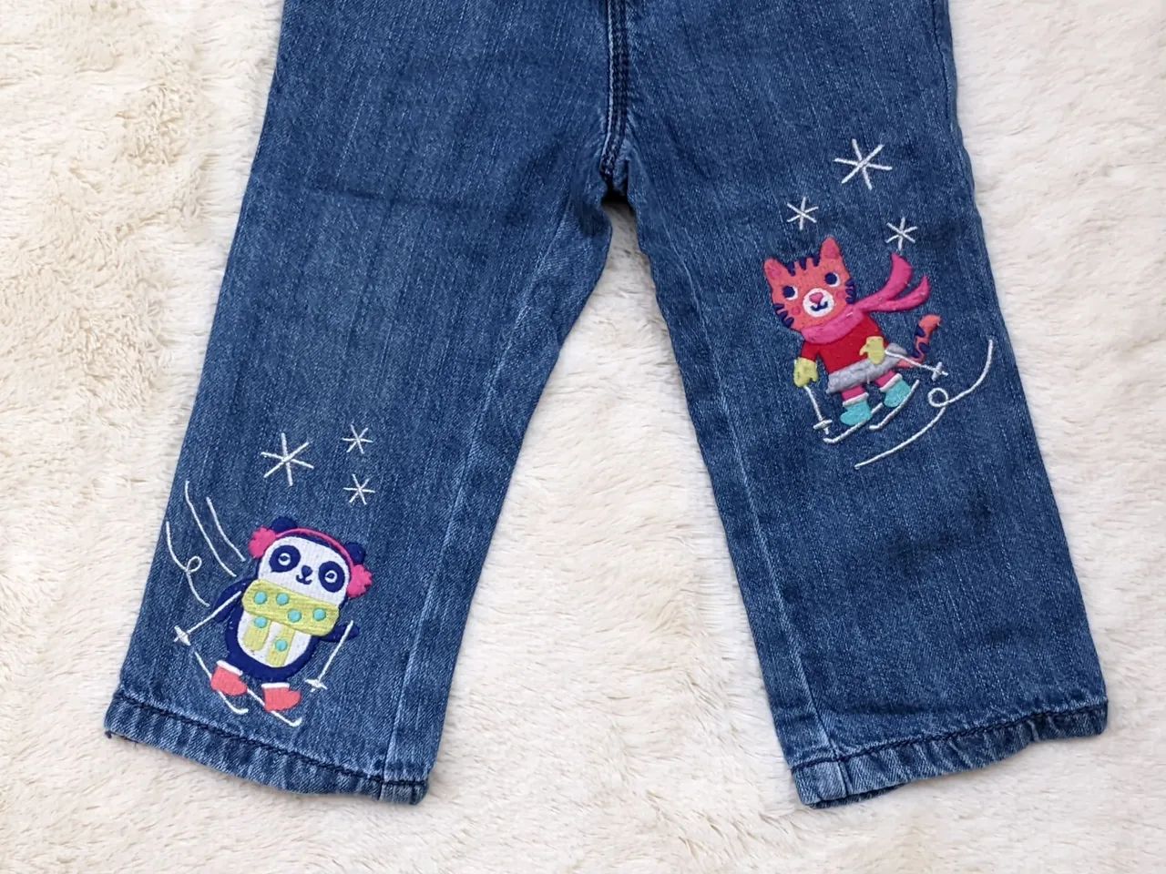 Calça jeans Bebê Menina Gymboree 12/18 Meses - Foto 3