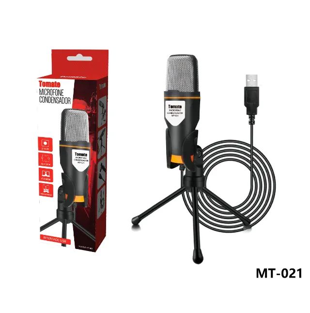 Microfone Condensador Tomate Mt-021 - Loja Natan  Abreu - Foto 3