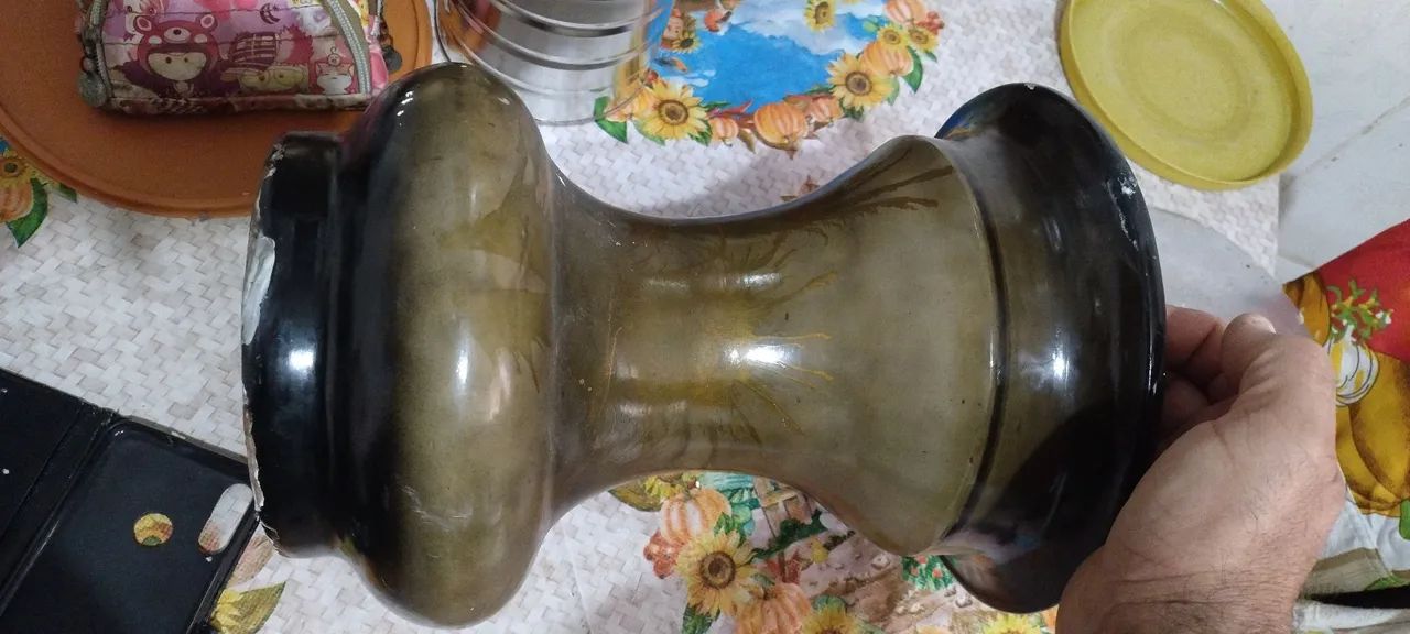 Vaso em cerâmica 30  cm de altura  - Foto 6