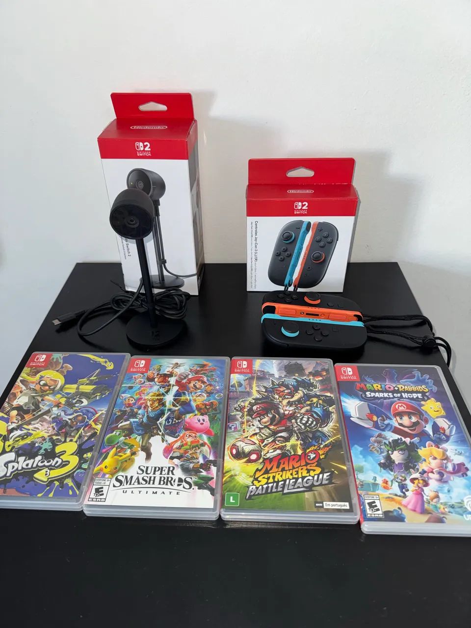 Nintendo Switch 2 completo com jogos e acessórios - Consoles de