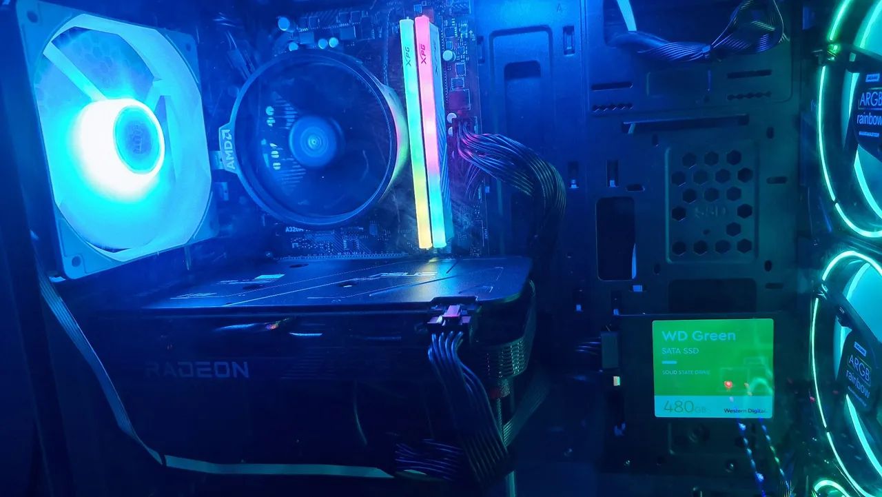 PC gamer rx 6600 + ryzen 5 600 - Foto 2