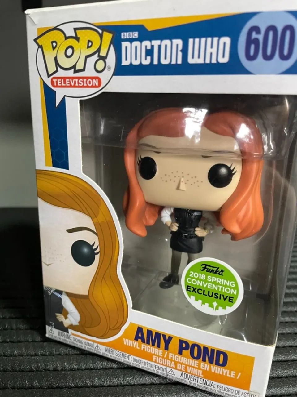 Funko Pop Amy Pond Exclusivo - brinde protetor acetato - Foto 5
