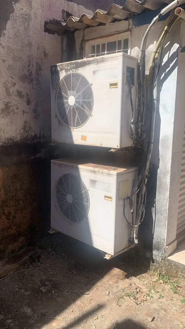Vendo 2 aparelhos de Ar-condicionados de 22.000 BTUs em bom estado - Desapego - Foto 5