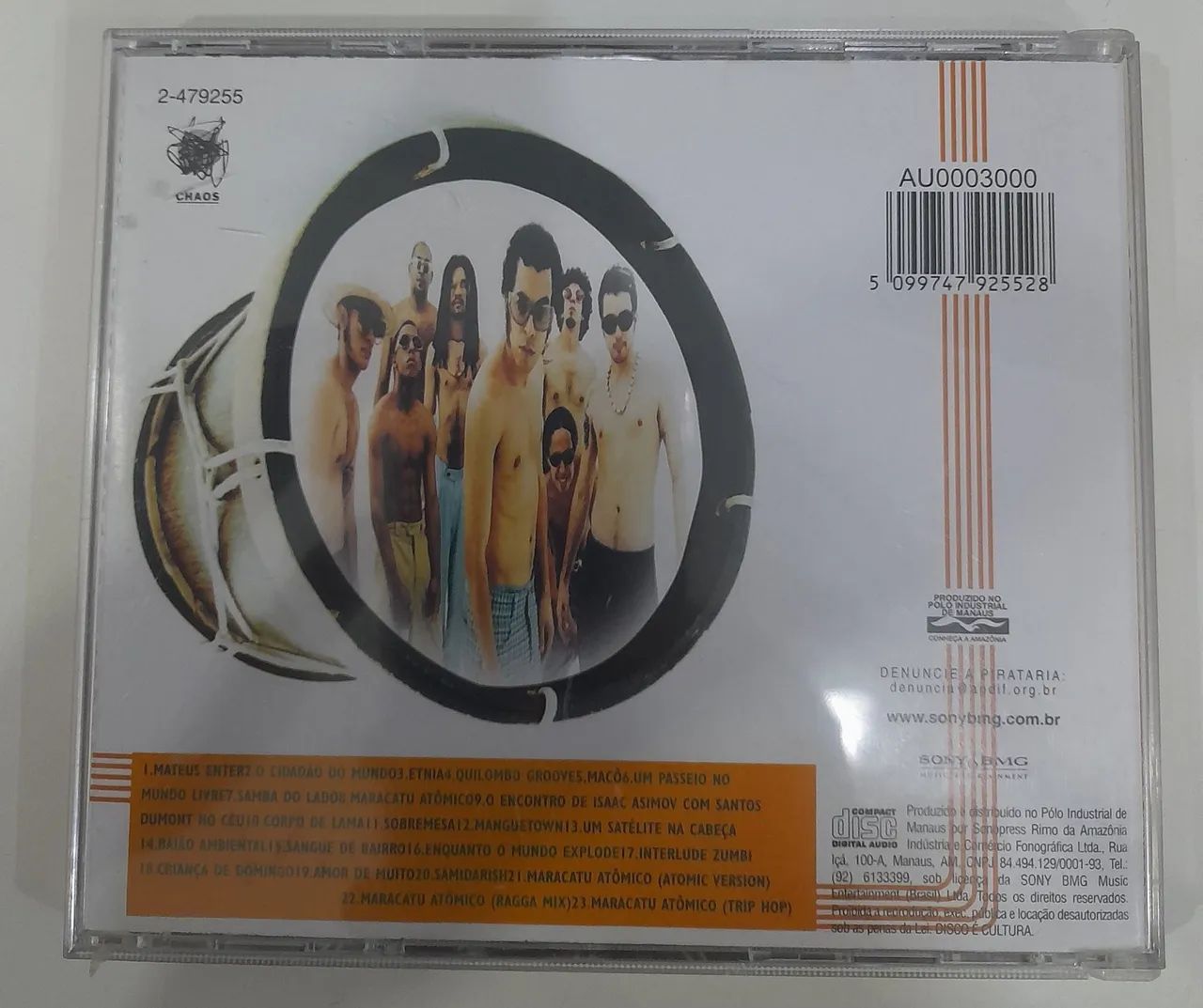 CD Chico Science e Nação Zumbi - Afrociberdelia  - Foto 2
