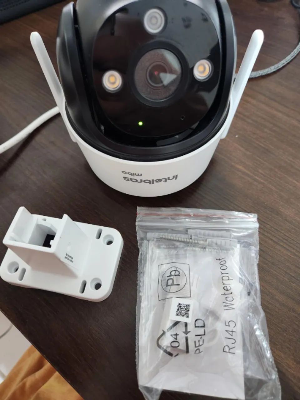 Câmera Inteligente Full Color iM7 S IP66 Branca Intelbras + Cartão Memoria 32gb - Foto 5