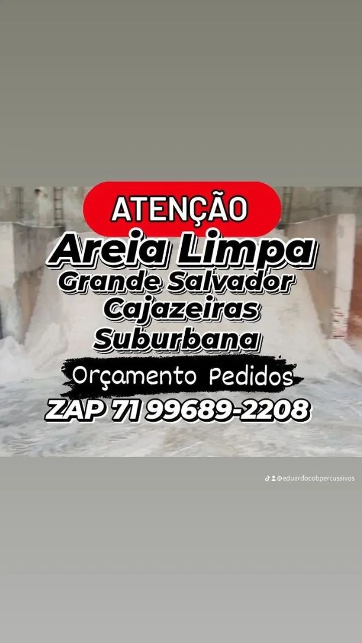 Gravilhão 3/8 e Areia Caçamba  - Foto 5