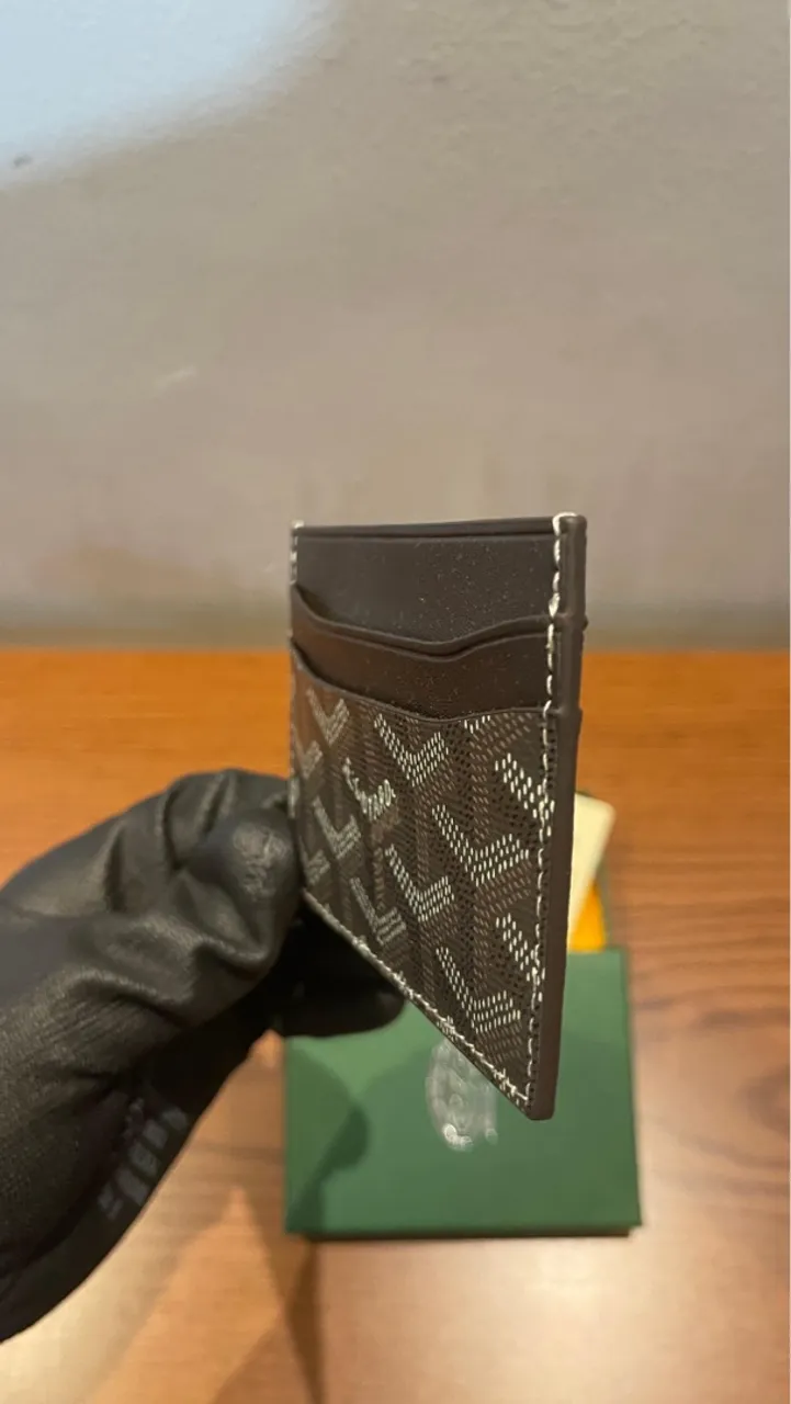Carteira Goyard Saint-Sulpice Card Wallet - preta
