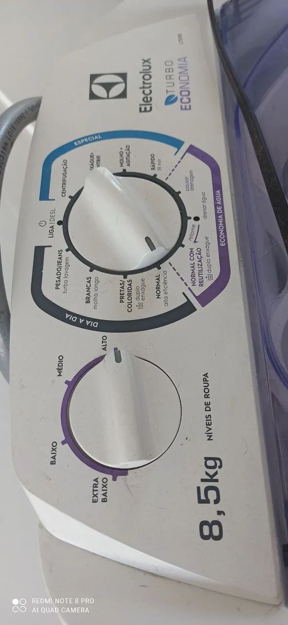 Máquina de Lavar Roupa Electrolux 11kg - Foto 2