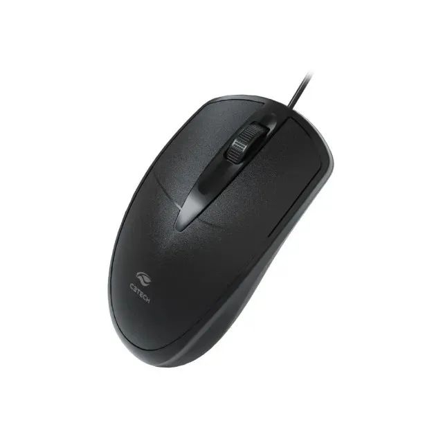 Mouse USB MS-31BK Preto C3Tech - Loja Coimbra Computadores Entregamos