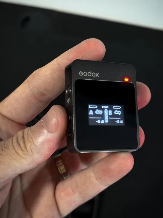 Kit de Microfone Lapela Sem Fio Godox - Foto 3