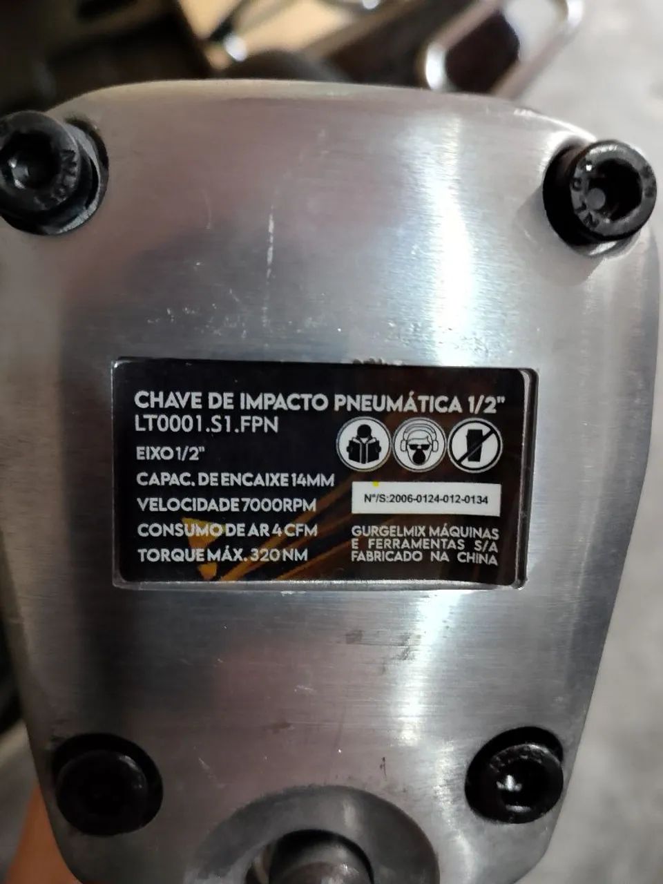 Chave de Impacto Pneumática LITH com Maleta - Foto 6