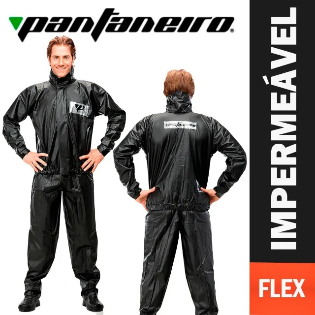 *Capa de Chuva PVC Pantaneiro Unissex - ( Promoção ) Favor Ler Descrição - Produto Novo