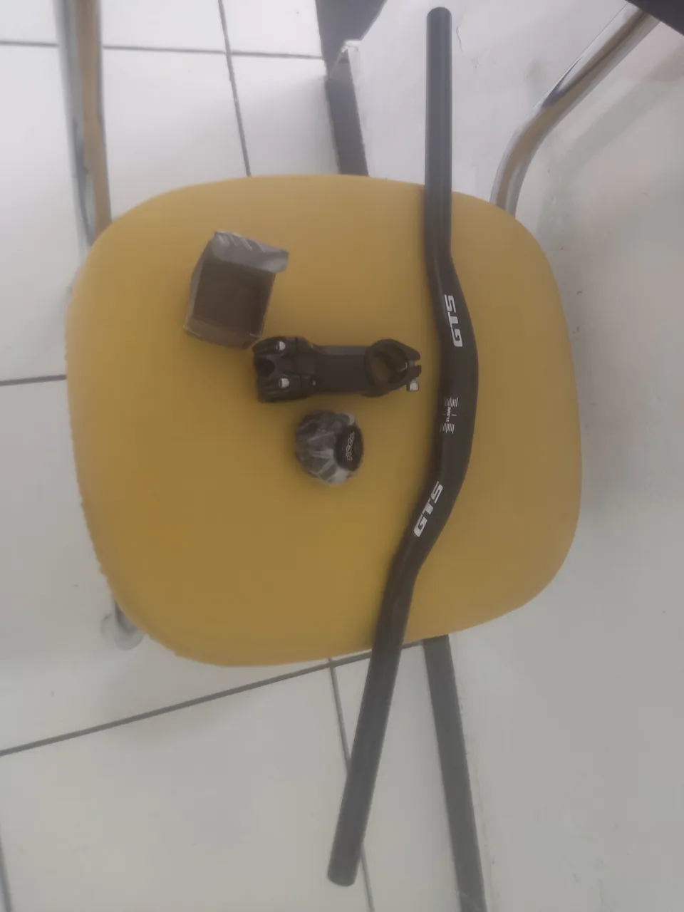 Guidão, mesa e espaçador GTS para bicicleta