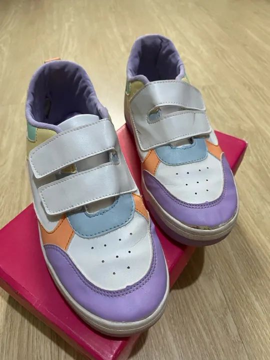 Tênis infantil menina 35 da Fuzarka - Foto 3