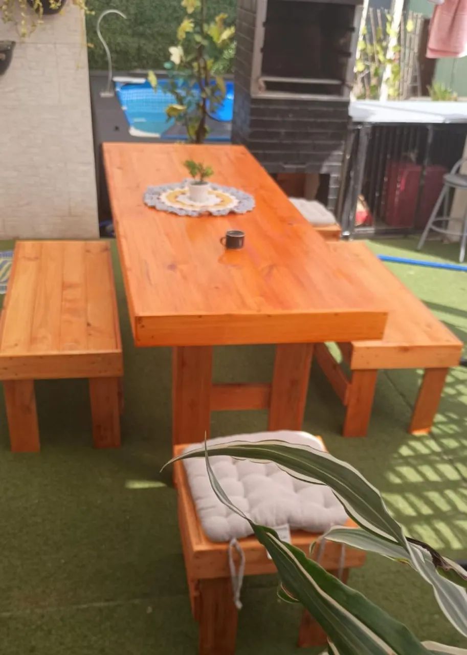 Mesa de Jantar de Pallet  - Foto 4