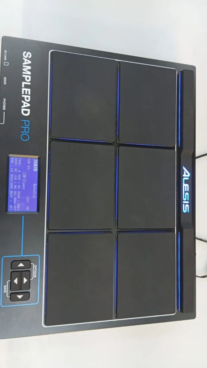 ALESIS SAMPLEPAD PRO +BAG ,SEMI-NOVO  - Foto 2