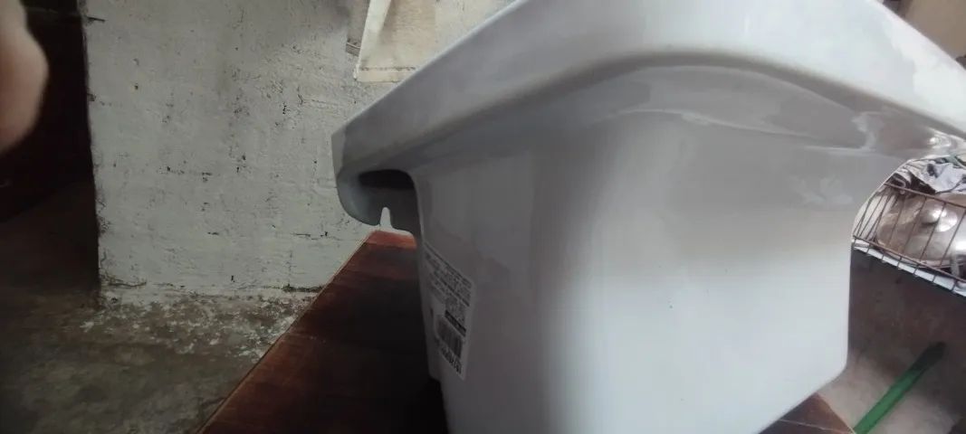 Bacia c/ caixa acoplada e tanque - Foto 4