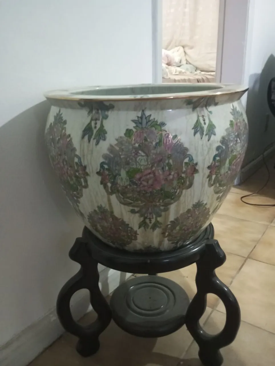 Vaso de Planta Chinês Decorativo