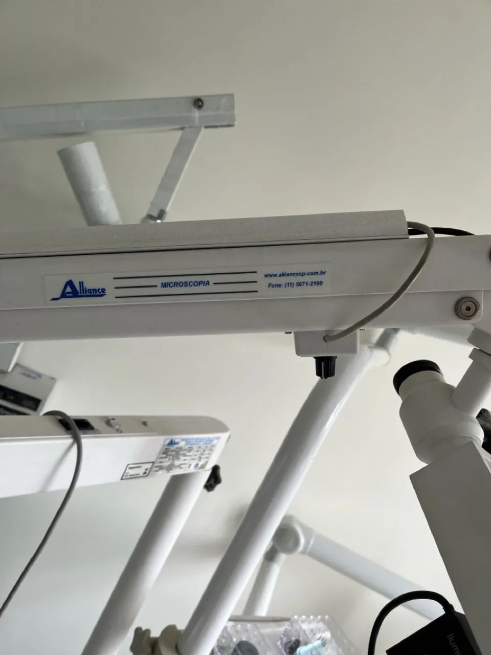Microscópio odontológico Alliance novíssimo/ Oportunidade única  - Foto 2
