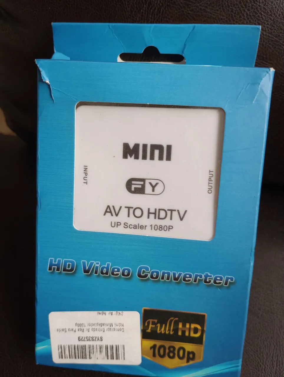Conversor AV para HDMI Full HD 1080p