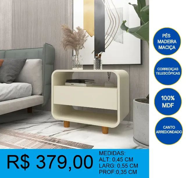Mesa de cabeceira de otima qualidade -  a pronta entrega 