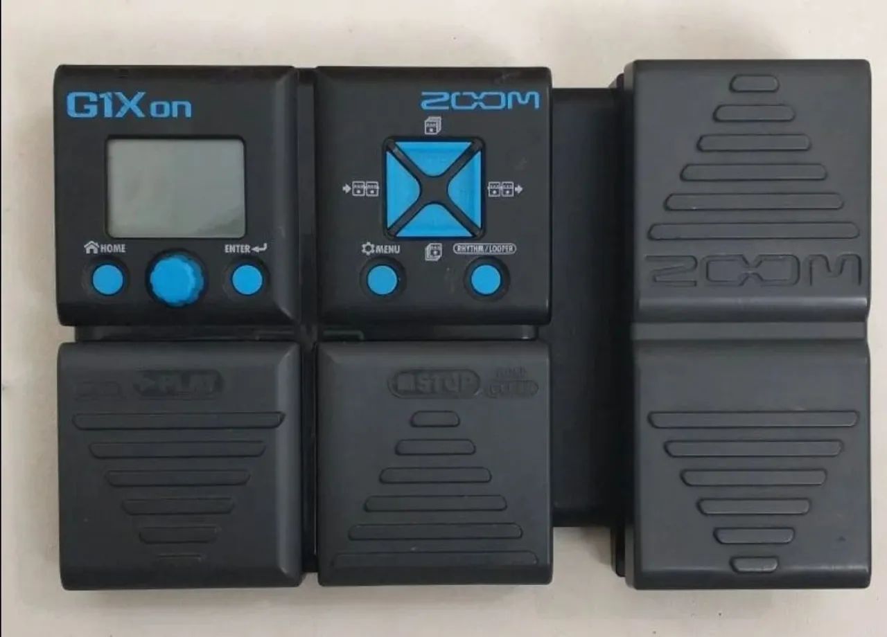 Pedaleira de guitarra zoom g1xon